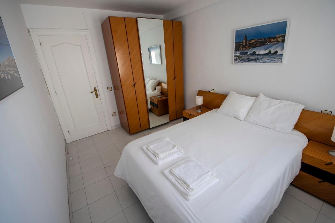 183A Apto En Pleno Centro Con Vistas Al Mar Apartamento Gijón Exterior foto